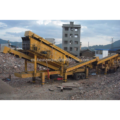 Máquina trituradora de carbón móvil para granito de piedra de carbón